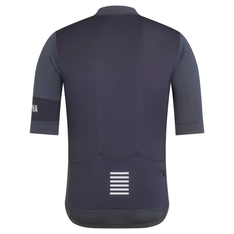Rapha Pro team Jersey in Dark Grey and Navy-2